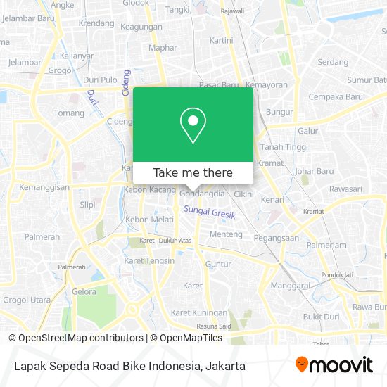 Lapak Sepeda Road Bike Indonesia map