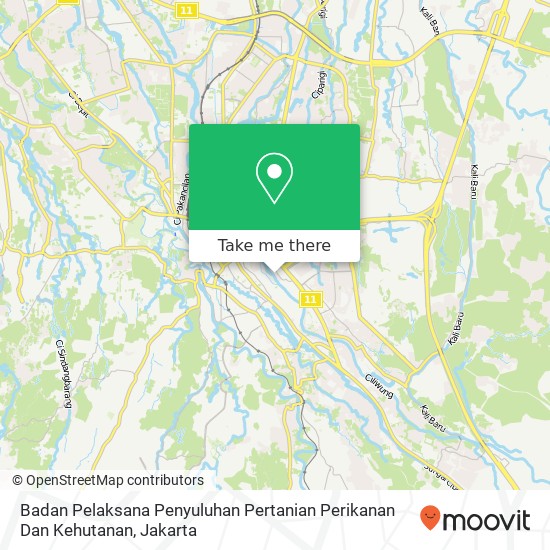 Badan Pelaksana Penyuluhan Pertanian Perikanan Dan Kehutanan map