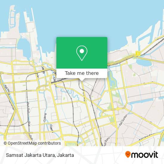 Samsat Jakarta Utara map