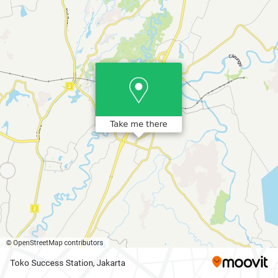 Toko Success Station map
