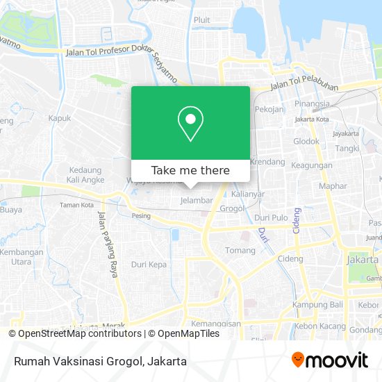 Rumah Vaksinasi Grogol map