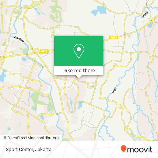 Sport Center, Jalan Griya Hijau Raya map