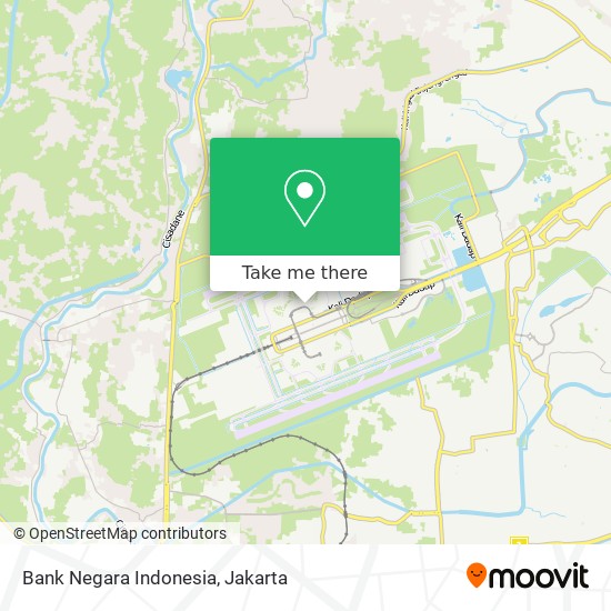 Bank Negara Indonesia map