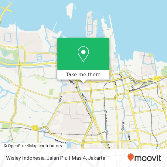 Wisley Indonesia, Jalan Pluit Mas 4 map