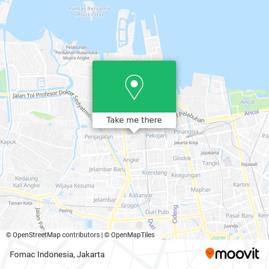 Fomac Indonesia map