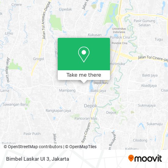 Bimbel Laskar UI 3 map