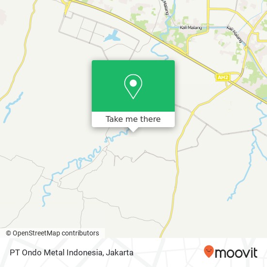 PT Ondo Metal Indonesia, Jalan Citanduy 5 map