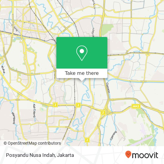 Posyandu Nusa Indah, Jalan Kampung Melayu Besar 1 map