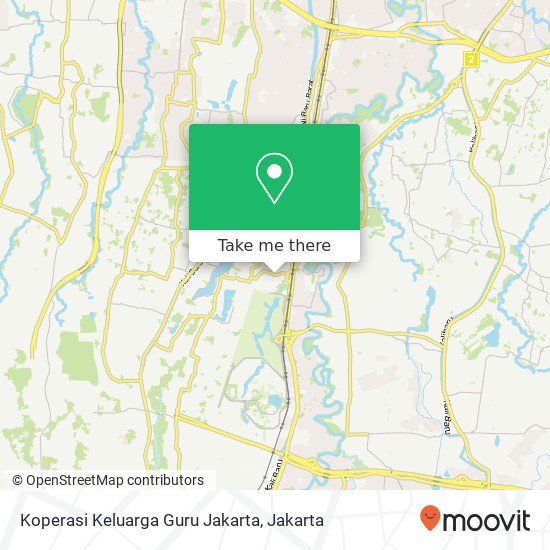 Koperasi Keluarga Guru Jakarta map
