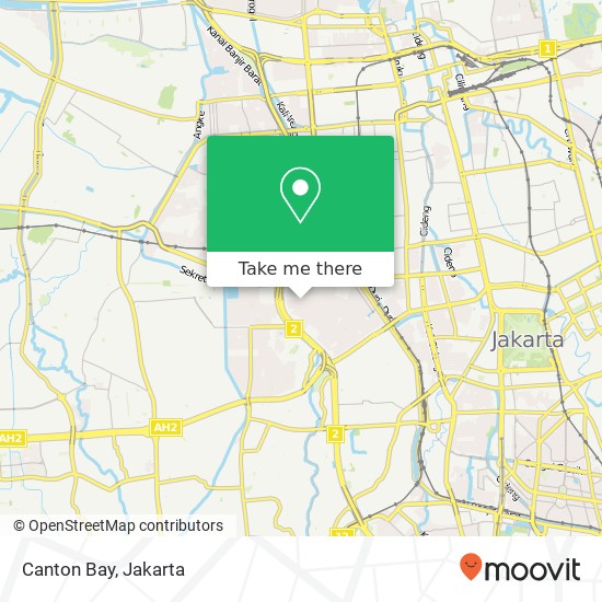 Canton Bay, Jalan Tanjung Gedong 1 Grogol Petamburan map