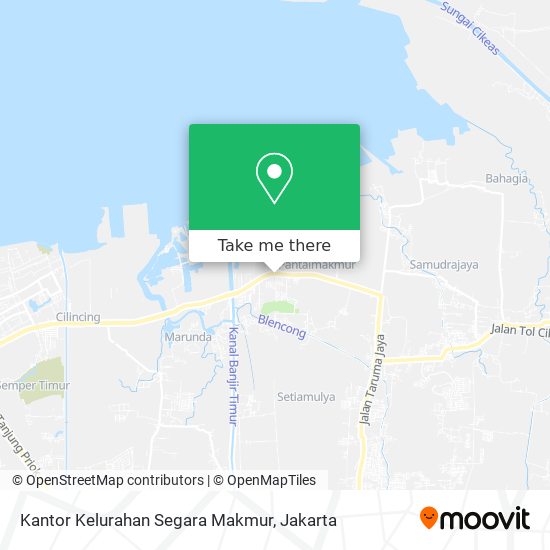 Kantor Kelurahan Segara Makmur map