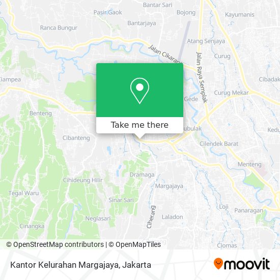 Kantor Kelurahan Margajaya map