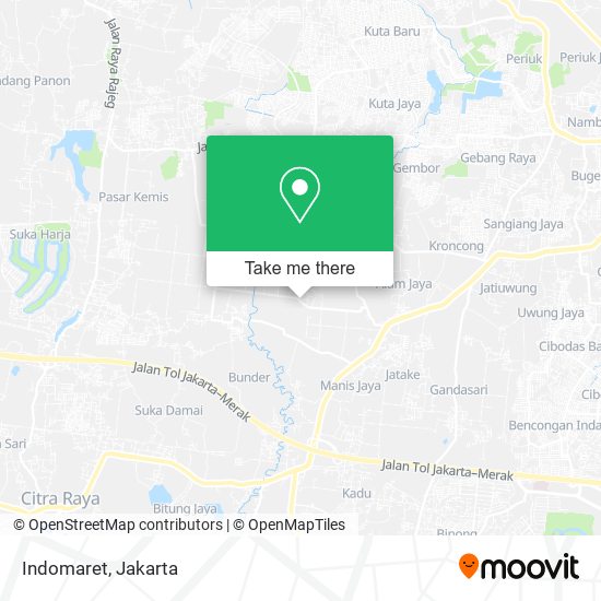 Indomaret map