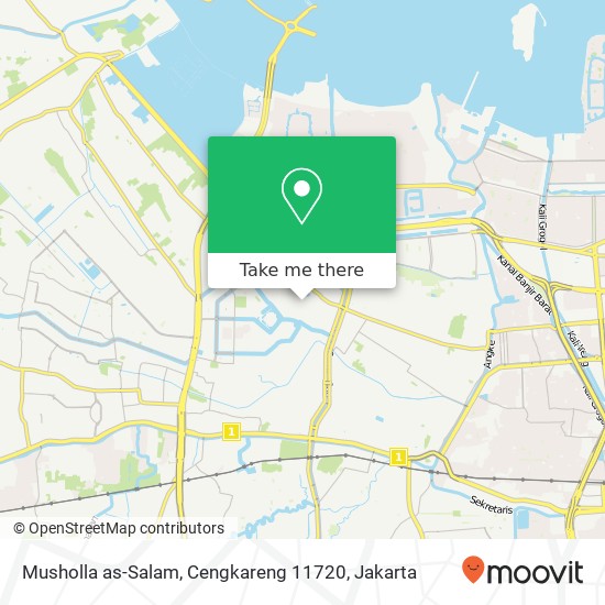Musholla as-Salam, Cengkareng 11720 map