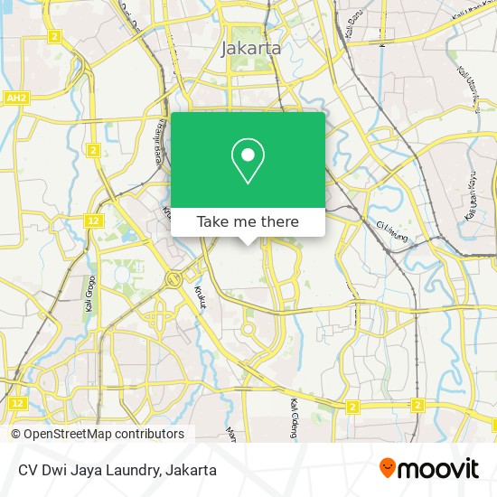 CV Dwi Jaya Laundry map