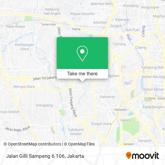 Jalan Gilli Sampeng 6 106 map