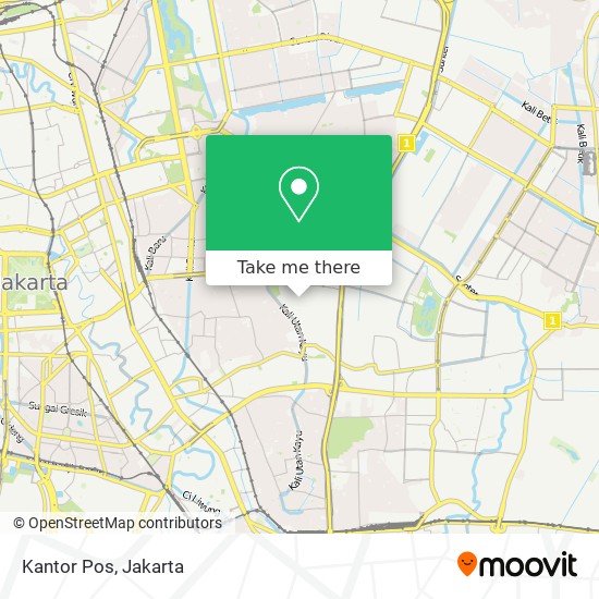 Kantor Pos map