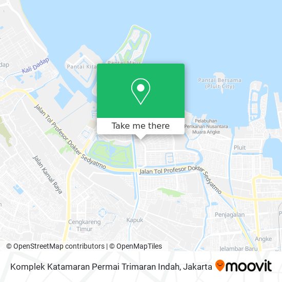 Komplek Katamaran Permai Trimaran Indah map