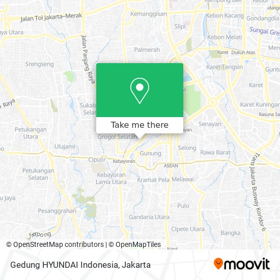 Gedung HYUNDAI Indonesia map