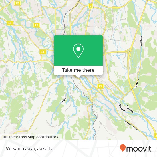 Vulkanin Jaya map