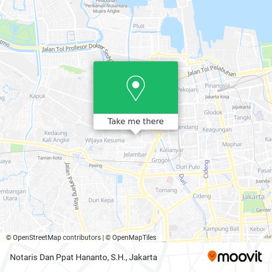 Notaris Dan Ppat Hananto, S.H. map