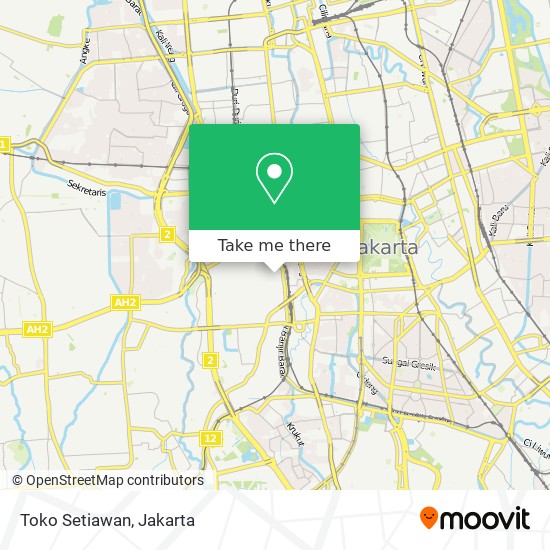 Toko Setiawan map