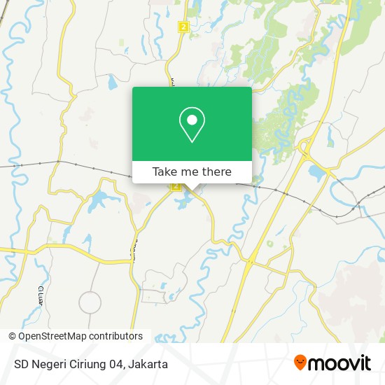 SD Negeri Ciriung 04 map