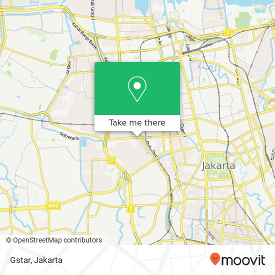 Gstar, Jalan Kyai Tapa map