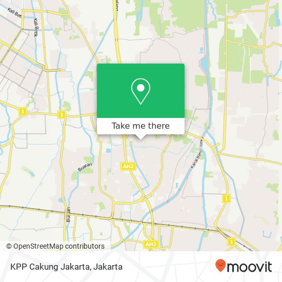 KPP Cakung Jakarta, Jalan Bougenville 7 Cakung map