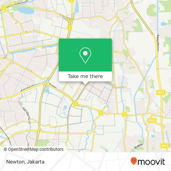 Newton, Jalan Bulevar Kelapa Gading Kelapa Gading map