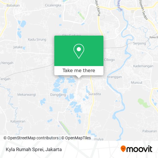 Kyla Rumah Sprei map