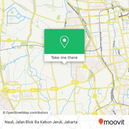 Nauli, Jalan Blok Ba Kebon Jeruk map