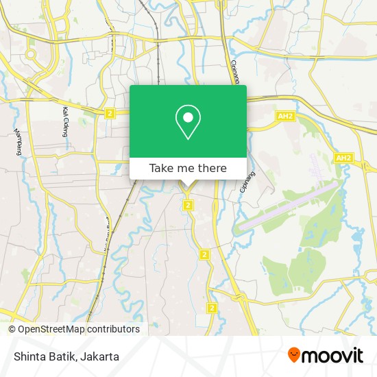 Shinta Batik map
