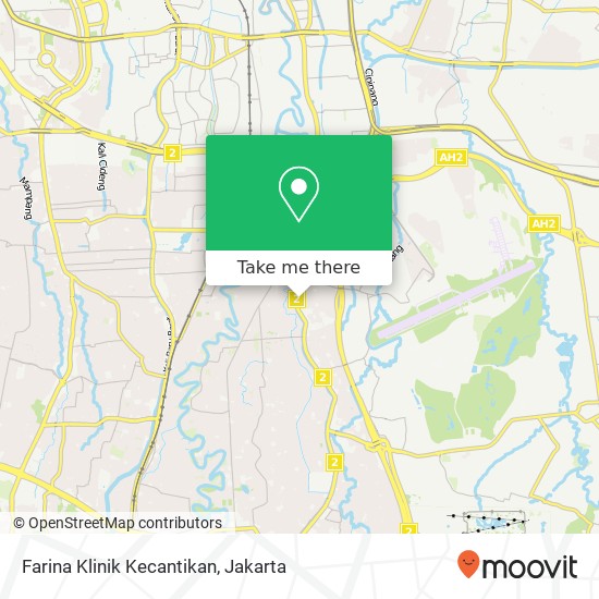 Farina Klinik Kecantikan map