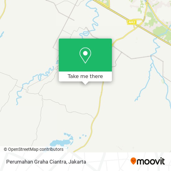 Perumahan Graha Ciantra map