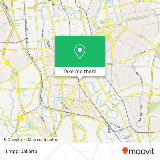 Lmpp, Jalan K. H. Wahid Hasyim Menteng map