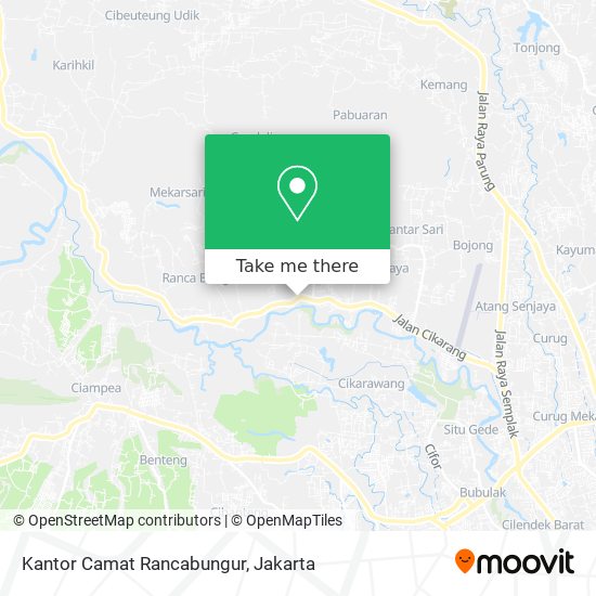 Kantor Camat Rancabungur map