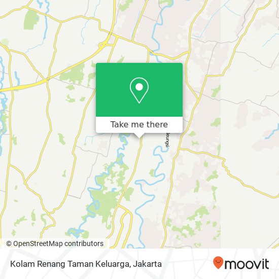 Kolam Renang Taman Keluarga map