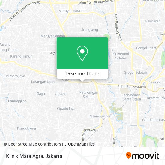 Klinik Mata Agra map