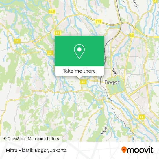 Mitra Plastik Bogor map
