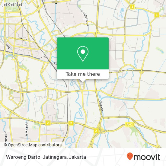 Waroeng Darto, Jatinegara map