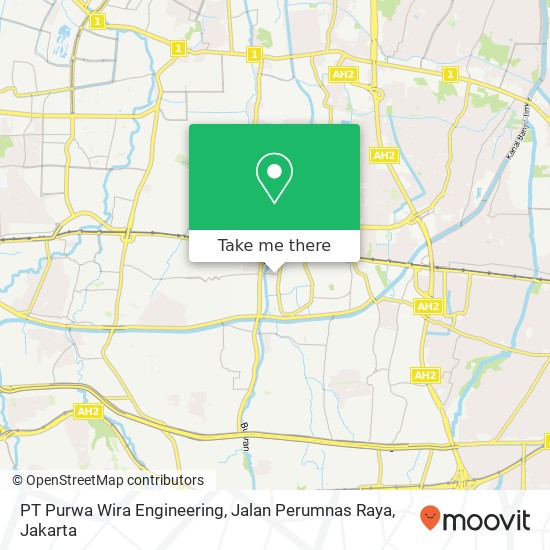 PT Purwa Wira Engineering, Jalan Perumnas Raya map