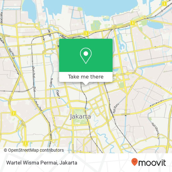 Wartel Wisma Permai map