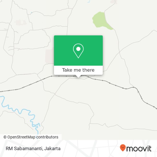 RM Sabamananti, Jalan Raya Tenjo map