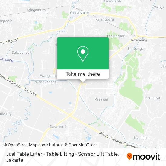 Jual Table Lifter - Table Lifting - Scissor Lift Table map