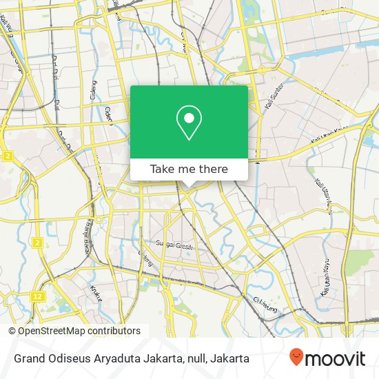 Grand Odiseus Aryaduta Jakarta, null map