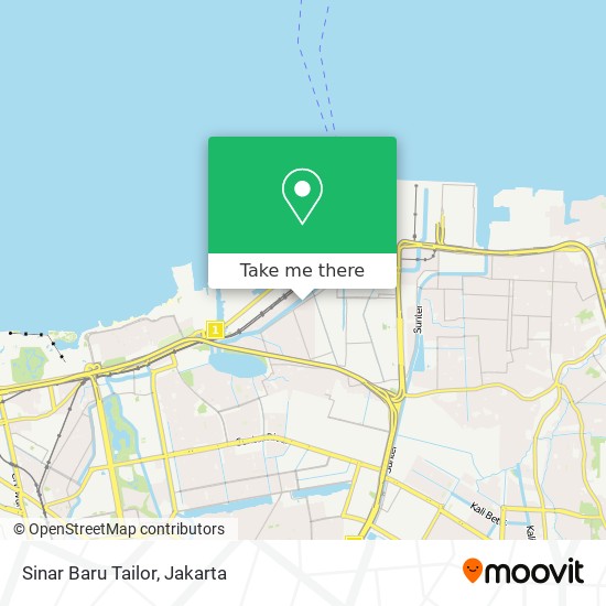 Sinar Baru Tailor map