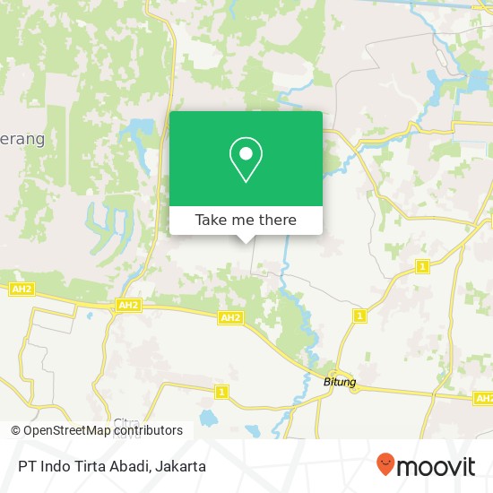 PT Indo Tirta Abadi, Jalan Industri Raya 3 Cikupa map