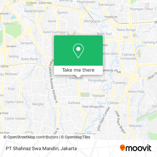 PT Shahnaz Swa Mandiri map