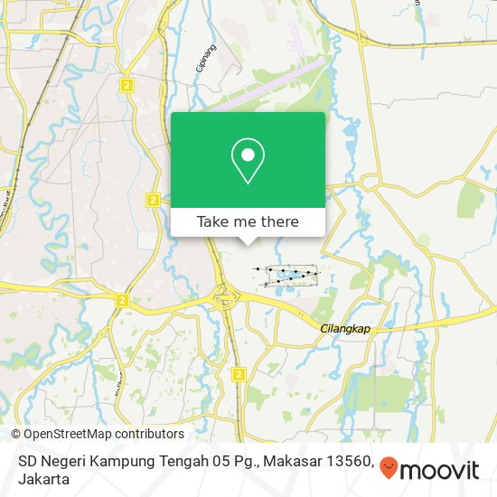 SD Negeri Kampung Tengah 05 Pg., Makasar 13560 map